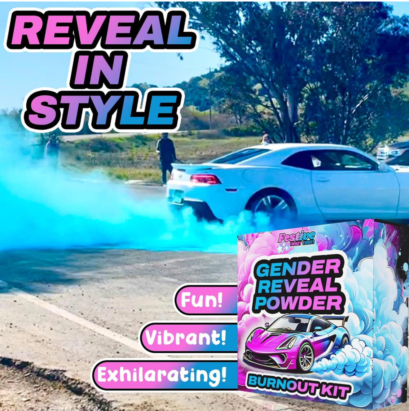 Gender Reveal Burnout Kit